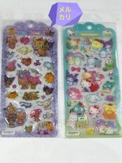サンリオ Sanrio ドロップ ジュエリー シール 2点セット