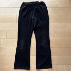 【GU】150cm コーデュロイ　パンツ　ブラック