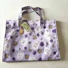 LADUREE トートバッグ♡うさぎ・パンジー未使用品 レア♡のサムネイル