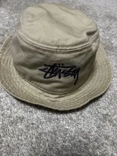 Stüssy ベージュ バケットハット S/M