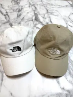 THE NORTH FACE 帽子 キャップ ホワイト ベージュ 2色セット