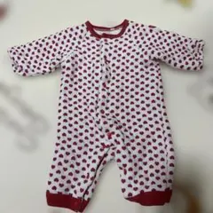 PVilla ハート柄ロンパース