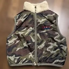 SHIPS KIDS 迷彩柄ベスト