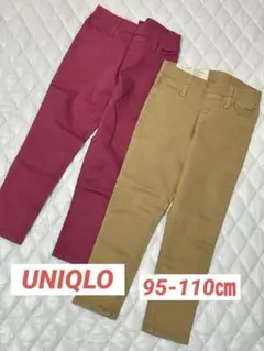【新品未使用タグ付き】ユニクロ　イージーレギンスパンツ　XS 95-110㎝