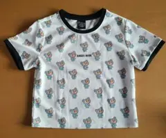 ANGEL BLUE キャラクター総柄 半袖Tシャツ 限定復刻品のサムネイル