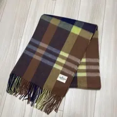 B.C STOCK ウールカシミヤ　チェックストール