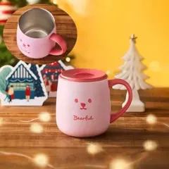 新品未使用　タリーズ　ベアフル コロンマグ（ピンク）