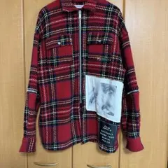 Palm angels ウールジップアップジャケット 48のサムネイル