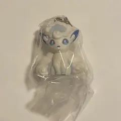 【匿名】アローラロコン ポケモンぺたんこマスコット Color：White