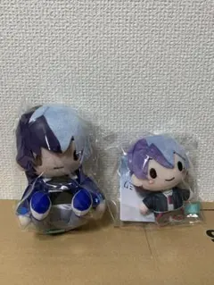 プロセカ　青柳冬弥　ふわぷちマスコット　ミニぬいぐるみ　ビビバス 2体セット③