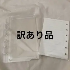 シェイカー　シール帳　A7 推し活　シャカシャカ　ノート　6穴　おはじき