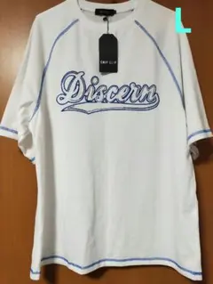 新品タグ付き☆アベイルCHIP CLIP 半袖Tシャツ ホワイト　メンズ L