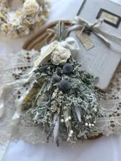 SALE品　①ドライフラワースワッグ