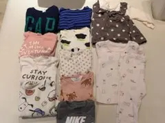 90サイズ秋冬トップス 　まとめ売り 11点 セット