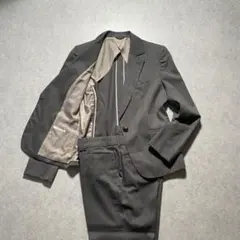 洋服の青山 エヌライン 佐々木希 スーツ シルク混 ストレッチ ストライプ XL