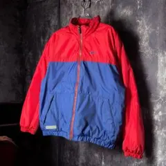 00s NIKE リバーシブル ナイロンジャケット レッド×ブルー スウォッシュ