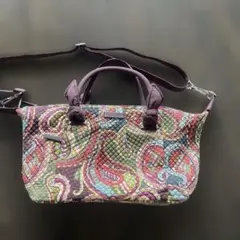 Vera Bradley ペイズリー柄 ショルダーバッグ