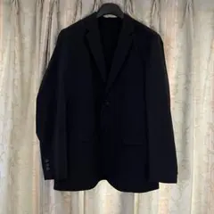 ユー14様専用　UNIQLO 感動ジャケットブラック ビジネスジャケット L