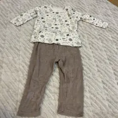 動物柄 パジャマセット 90cm