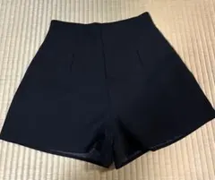 m様専用 GRL タックハイウエストショートパンツ ブラック at1744