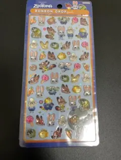 【正規品】ボンボンドロップシール mini ズートピア