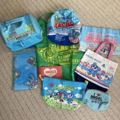 ANGEL BLUE 保冷バッグ・ポーチ他セット