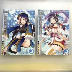 ラブライブ スクフェス 勧誘 ポストカード 東條希 2枚セット