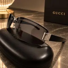GUCCI グッチ GG1775/S リムレス サングラス GGロゴ Y2K - メルカリ