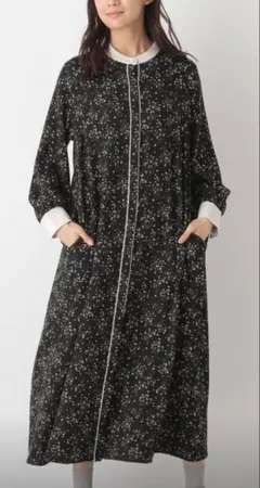 GLOBAL WORK 花柄ワンピース 前開き 美品