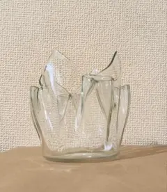 繊細な ガラス おしゃれ フラワーベース ガラス花瓶