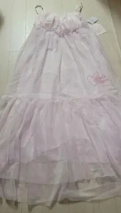 新品未使用　Gelato Pique チュールカップインワンピース　ピンク