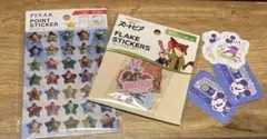 ズートピア トイストーリー　ミッキーマウス　シールおすそ分け