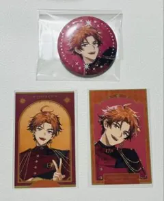 にじさんじ IMPACT 缶バッジ フォト風カード 北見遊征 太陽組