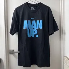 【希少】Nike MAN UP. Tシャツ Lサイズ ブラック 黒