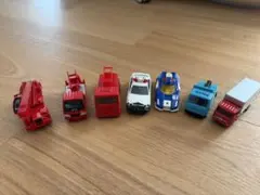 ミニカーまとめ売り トミカ含む 働く車 消防車 警察 車セット