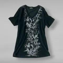 [美品]TORNADO MART Vネックパイルカットソー