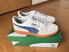 PUMA PALERMO スニーカー ホワイト ブルー