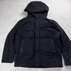 u*美様 美品 +J ユニクロ ハイブリッドダウン オーバーサイズ パーカ ブラ