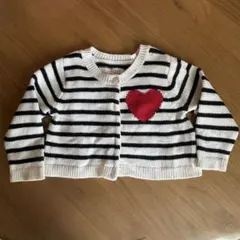baby GAP ストライプ カーディガン 6-12ヶ月
