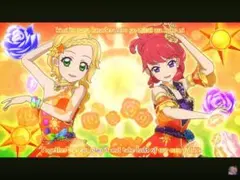 アイカツ！　新条ひなき　紅林珠璃　情熱パラペーニョ　４枚セット