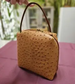 オーストリッチ ハンドバッグ
