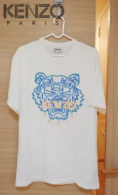 【高級刺繍/高年式新タグ】KENZO タイガー Tシャツ ホワイト Sサイズのサムネイル