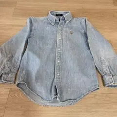 ポロ　キッズ　ラルフローレン ダンガリーシャツ　7