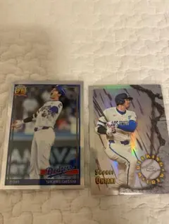 【大谷翔平 2枚セット】2026 Topps Chrome インサート/銀リフレ