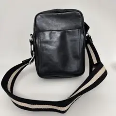 Bally バリー ブラックレザーショルダーバッグ
