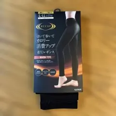 新品未使用【GUNZE】RIZAP 着圧レギンス L-LL ウォームタイプ