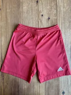 adidas 赤 ハーフパンツ 150