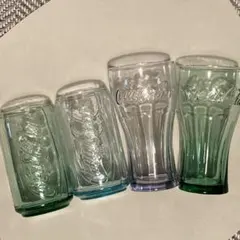 コカコーラ　グラス4個セット★マクドナルド　非売品