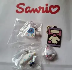 シナモロール　平成コギャルマスコット　エンジェル　キャラパキラバーマスコット