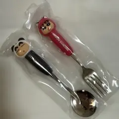 【新品】しんちゃん　スプーン　フォーク　カトラリー　セット